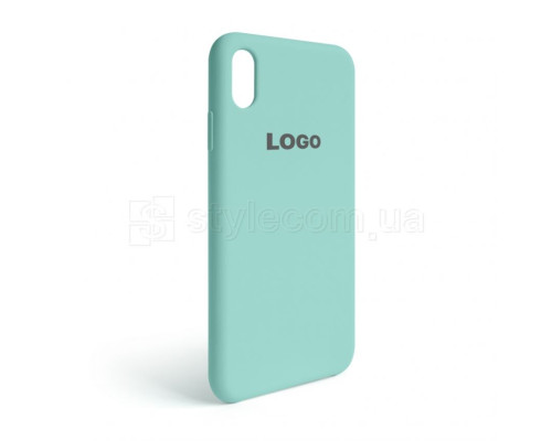 Чохол Original Silicone для Apple iPhone Xs Max sea blue (21)