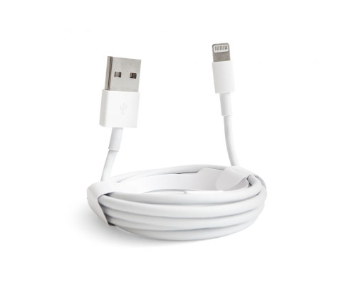 Кабель USB для Apple iPhone Lightning white High Original Quality carton box