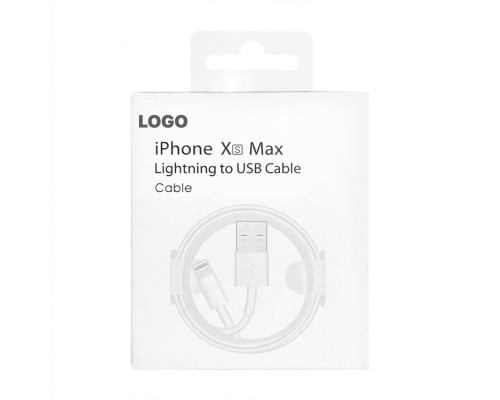 Кабель USB для Apple iPhone Lightning white High Original Quality carton box