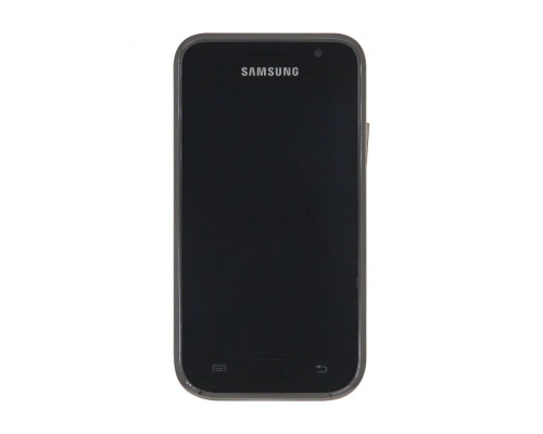 Дисплей (LCD) для Samsung Galaxy I9000 з тачскріном та рамкою black (Oled) Original Quality