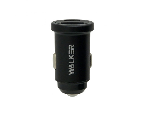 Автомобільний зарядний пристрій (адаптер) WALKER WCR-25 PD_3A / QC3.0_3A / 36W black TPS-2710000213451
