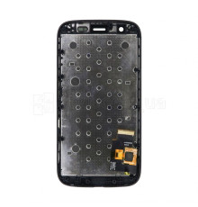 Дисплей (LCD) для Motorola Moto G XT1032, XT1033, XT1036 з тачскріном та рамкою black Original Quality TPS-2710000144571