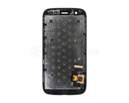 Дисплей (LCD) для Motorola Moto G XT1032, XT1033, XT1036 з тачскріном та рамкою black Original Quality TPS-2710000144571