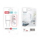 Мережевий зарядний пристрій (адаптер) 2в1 XO L73 1USB / 2.4A / 12W + Data Cabel USB to Lightning white