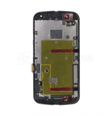 Дисплей (LCD) для Motorola Moto G XT1072 ver.4G з тачскріном та рамкою black Original Quality TPS-2710000144632