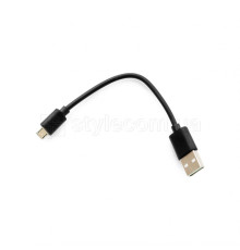 Кабель USB Premium (заряджання) Micro 0,15м короткий black TPS-2710000164999