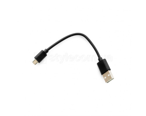 Кабель USB Premium (заряджання) Micro 0,15м короткий black TPS-2710000164999