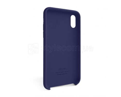 Чохол Original Silicone для Apple iPhone X, Xs violet (34)