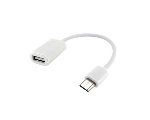 Перехідник OTG WALKER Micro to USB2.0 white TPS-2701326300000