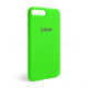 Чохол Full Silicone Case для Apple iPhone 7 Plus, 8 Plus shiny green (40) TPS-2710000214014