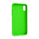 Чохол Full Silicone Case для Apple iPhone X, Xs shiny green (40) TPS-2710000214021