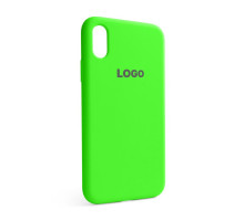 Чохол Full Silicone Case для Apple iPhone X, Xs shiny green (40) TPS-2710000214021