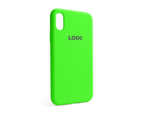 Чохол Full Silicone Case для Apple iPhone X, Xs shiny green (40) TPS-2710000214021