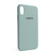 Чохол Full Silicone Case для Apple iPhone X, Xs turquoise (17) TPS-2710000214038