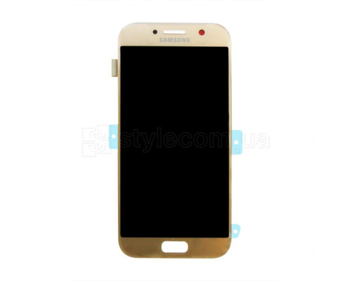 Дисплей (LCD) для Samsung Galaxy A5/A520 (2017) з тачскріном gold Service Original (PN:GH97-19733B) TPS-2710000140740