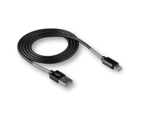 Кабель USB WALKER C720 Lightning 2м black TPS-2710000141938