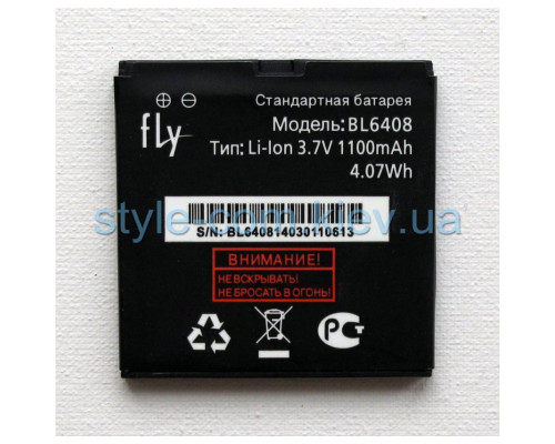 Акумулятор для Fly BL6408 iQ239 (1100mAh) High Copy TPS-2701955600007 2701955600007