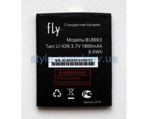 Акумулятор для Fly BL8003 iQ4491 (1800mAh) High Copy TPS-2701955500000 2701955500000