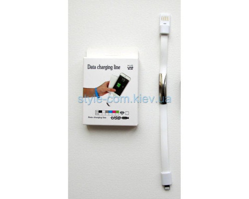 Кабель USB Lightning браслет white TPS-2701960000007 2701960000007