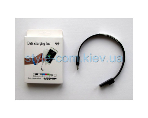 Кабель USB Micro браслет black TPS-2701959800007 2701959800007