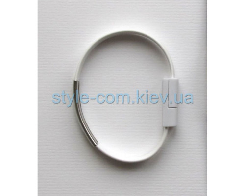 Кабель USB Micro браслет white TPS-2701959700000 2701959700000