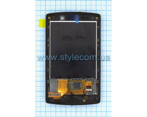 Дисплей (LCD) для Sony Xperia Active SK17i з тачскріном та рамкою black Original Quality TPS-2701980900004 2701980900004