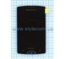 Дисплей (LCD) для Sony Xperia Active SK17i з тачскріном та рамкою black Original Quality TPS-2701980900004 2701980900004
