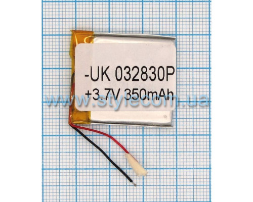 Акумулятор ChinaTab 032830p (3*28*30мм) 350mAh TPS-2702008200007 2702008200007