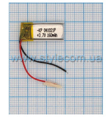 Акумулятор ChinaTab 041021p (4*10*21мм) 160mAh