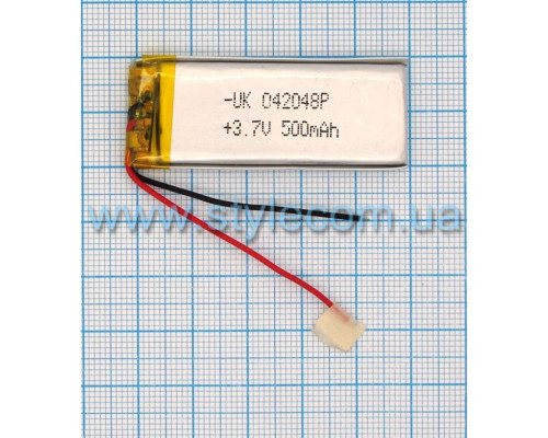 Акумулятор ChinaTab 042048p (4*20*48мм) 500mAh