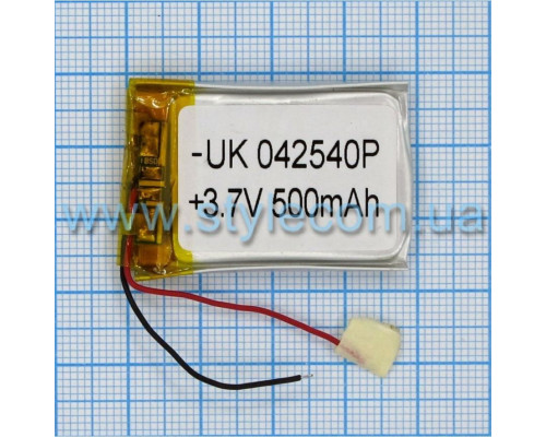 Акумулятор ChinaTab 042540p (4*25*40мм) 500mAh