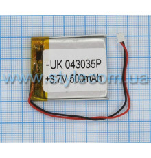 Акумулятор ChinaTab 043035p (4*30*35мм) 500mAh