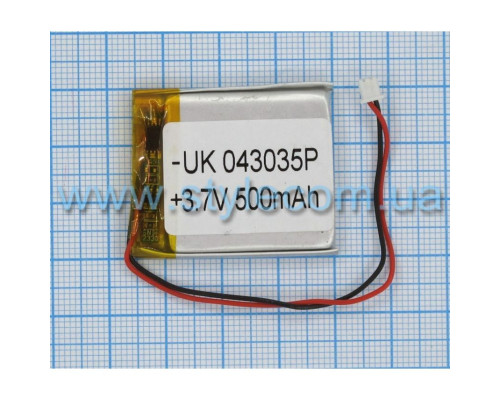 Акумулятор ChinaTab 043035p (4*30*35мм) 500mAh