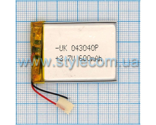 Акумулятор ChinaTab 043040p (4*30*40мм) 900mAh TPS-2702012600008 2702012600008