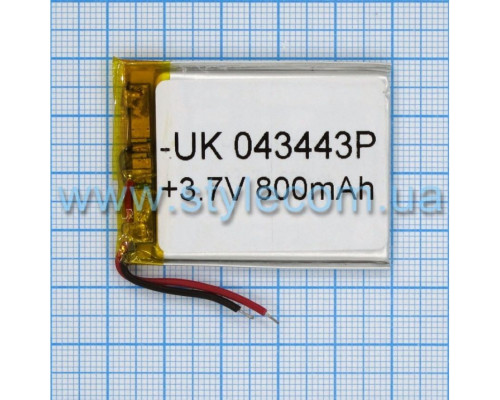 Акумулятор ChinaTab 043443p (4*34*43мм) 800mAh