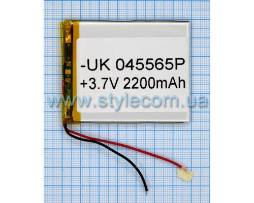 Акумулятор ChinaTab 045565p (4*55*65мм) 2200mAh
