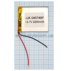 Акумулятор ChinaTab 045749p (4*57*49мм) 2200mAh