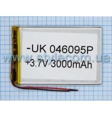 Акумулятор ChinaTab 046095p (4*60*95мм) 3000mAh