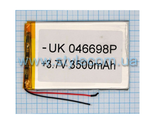 Акумулятор ChinaTab 046698p (4*66*98мм) 3500mAh