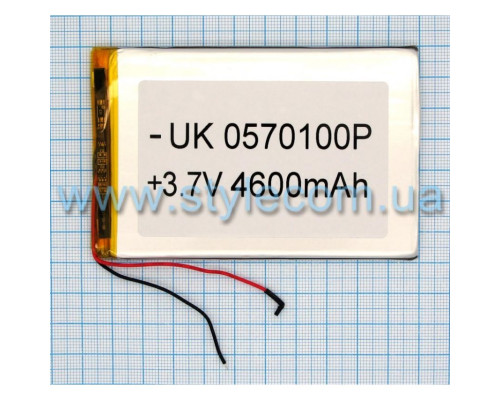 Акумулятор ChinaTab 0570100p (5*70*100мм) 4600mAh