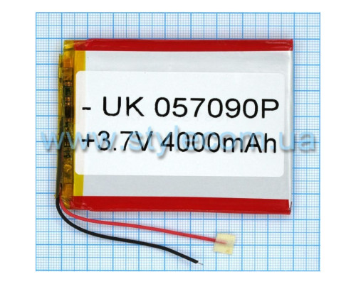 Акумулятор ChinaTab 057090p (5*70*90мм) 4000mAh TPS-2702014300005 2702014300005