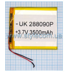 Акумулятор ChinaTab 288090p (2.8*80*90мм) 3500mAh