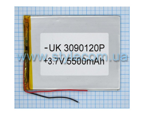 Акумулятор ChinaTab 3090120p (3*90*120мм) 5500mAh TPS-2702016200006 2702016200006