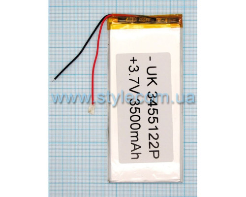 Акумулятор ChinaTab 3455122p (3.4*55*122мм) 3500mAh
