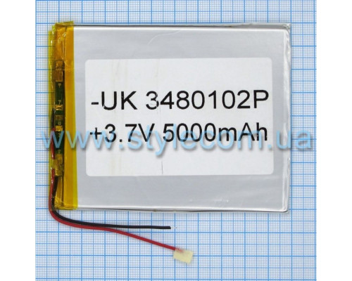 Акумулятор ChinaTab 3480102p (3.4*80*102мм) 5000mAh TPS-2702020400003 2702020400003