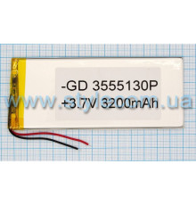 Акумулятор ChinaTab 3555130p (3.5*55*130мм) 3200mAh