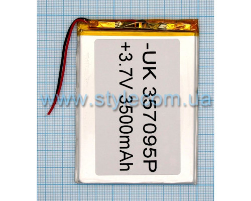 Акумулятор ChinaTab 357095p (3.5*70*95мм) 3500mAh TPS-2702017700000 2702017700000