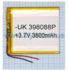 Акумулятор ChinaTab 398088p (3.9*80*88мм) 3800mAh