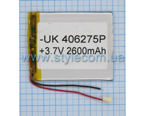 Акумулятор ChinaTab 406275p (4*62*75мм) 2800mAh