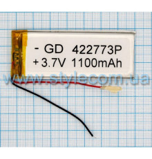Акумулятор ChinaTab 422773p (4.2*27*73мм) 1100mAh